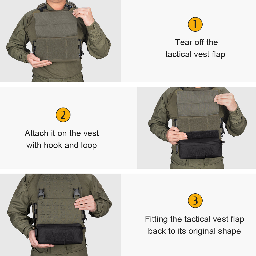 IDOGEAR Tactical Mini Dump Drop Pouch Admin Fanny Pack 3584