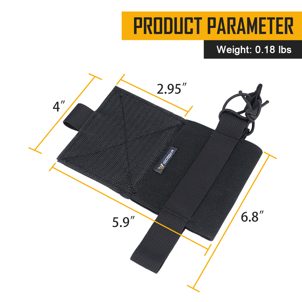 IDOGEAR Outdoor 556/7.62 Radio Pouch For PRC148/152/MPU5 FCSK Set 3585