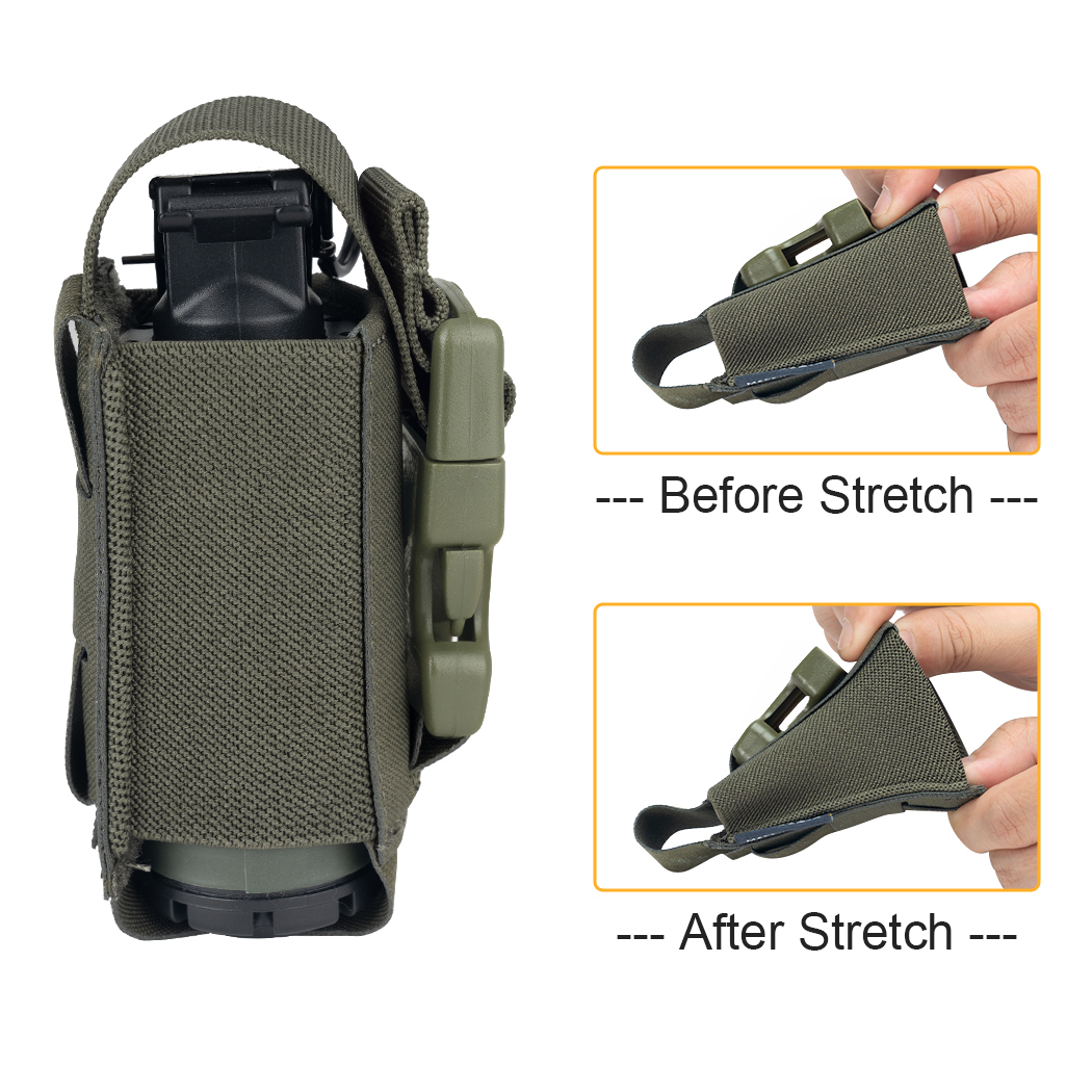 IDOGEAR Tactical MOLLE Single Tool Pouch Carrier Multi-Function 3593