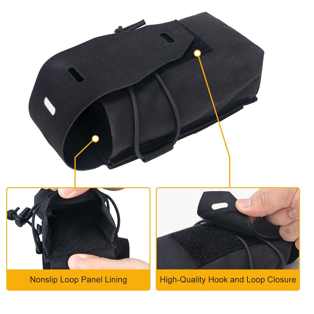 IDOGEAR Tactical Double Magazine Pouch For 5.56 Mag MOLLE Multi-function Pouch Mag Carrier 3594