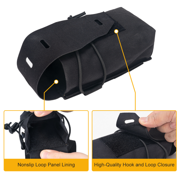 IDOGEAR Tactical Double Magazine Pouch For 5.56 Mag MOLLE Multi-function Pouch  Mag Carrier 3594