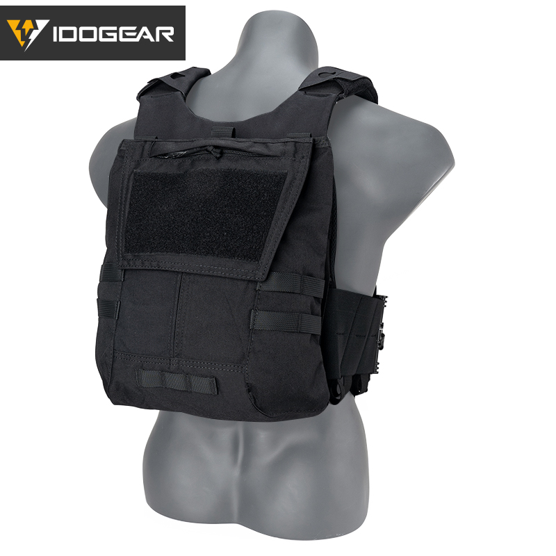 Tactical 3.0 FCSK Vest with 556 Triple Mag Pouch,Shoulder Cover,Tactical Zipper Adapter and Zip-on Panel Vest Set 3320-5Pack