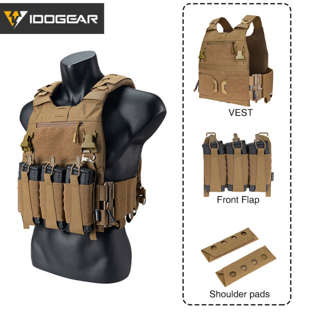 IDOGEAR Tactical 3.0 FCSK Quick Release Vest 