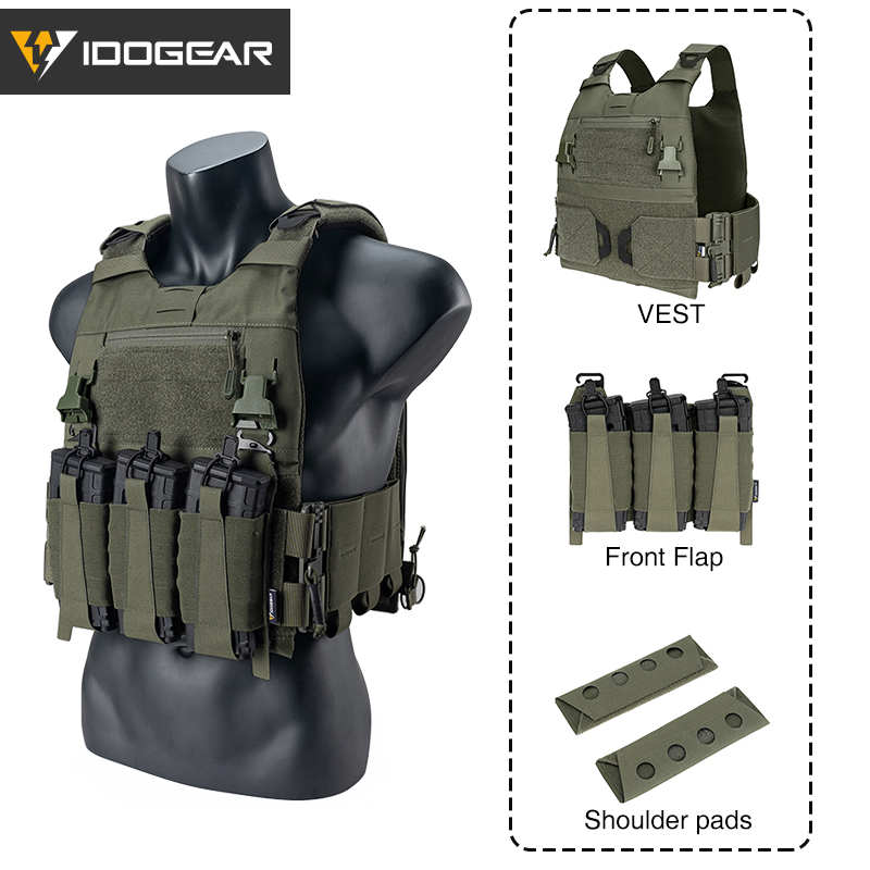 IDOGEAR Tactical 3.0 FCSK Quick Release Vest 