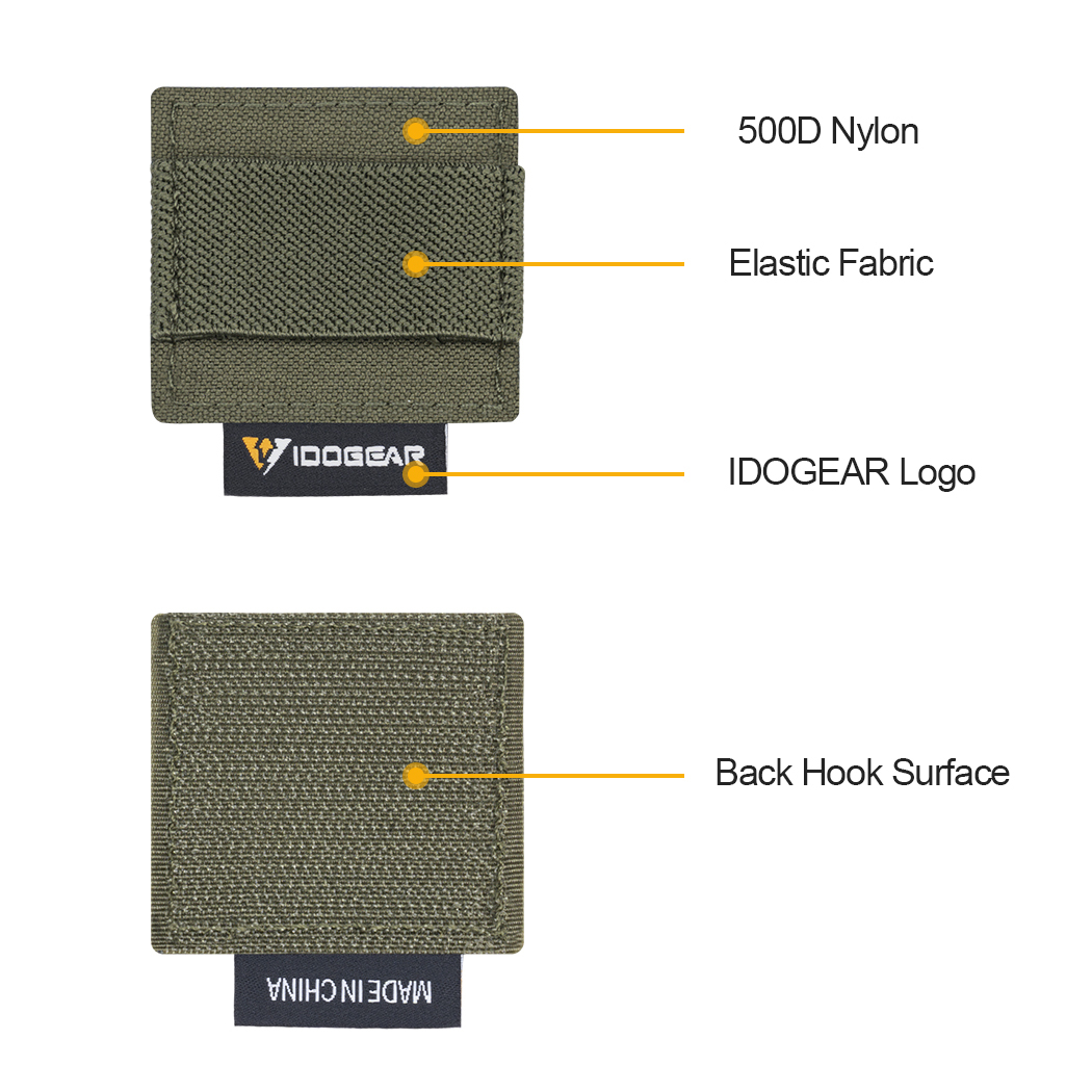 IDOGEAR Tactical Cable Storage Sticker Headset Wire Harness Cable Organizer 3953