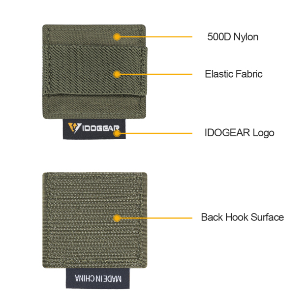 IDOGEAR Tactical Cable Storage Sticker Headset Wire Harness Cable Organizer 3953