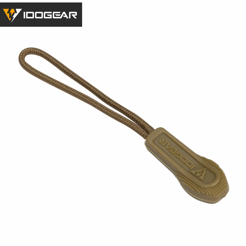 IDOGEAR Tactical Zipper Handle High-Quality Replacement Zipper Pull Tactical Gear Accessories ($4.99 get 3pcs) 3952-IDOGEAR INDUSTRIAL