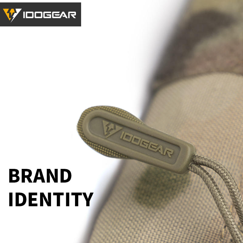 IDOGEAR Tactical Zipper Handle High-Quality Replacement Zipper Pull Tactical Gear Accessories ($4.99 get 3pcs) 3952-IDOGEAR INDUSTRIAL