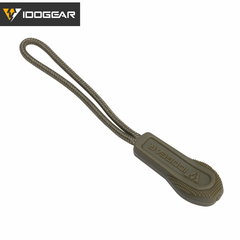 IDOGEAR Tactical Zipper Handle High-Quality Replacement Zipper Pull Tactical Gear Accessories ($4.99 get 3pcs) 3952-IDOGEAR INDUSTRIAL