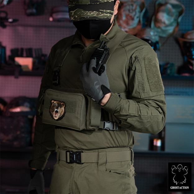 Ghost Action Chest Rig D3CRM 2.0 MK3 MK4 HSP Style Lightweight Multi-function 6304