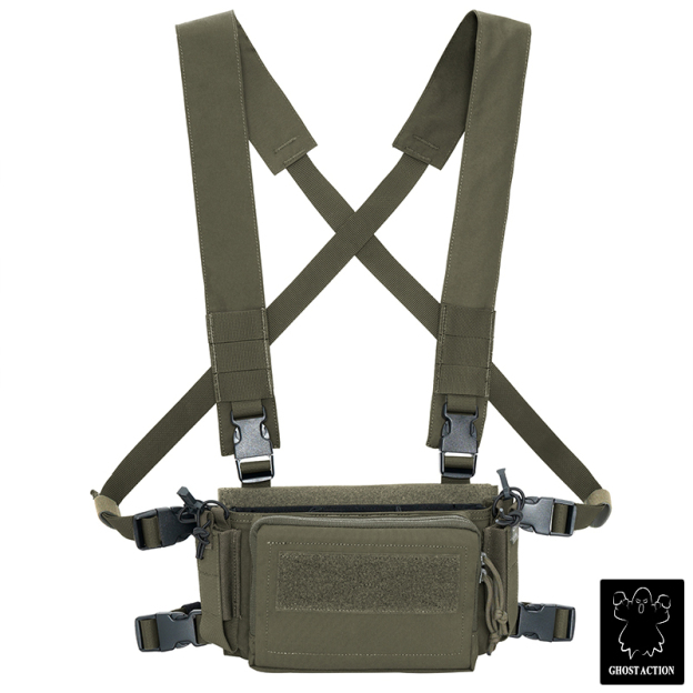 Ghost Action Chest Rig D3CRM 2.0 MK3 MK4 HSP Style Lightweight Multi-function 6304