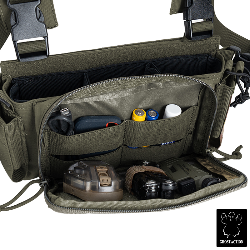 Ghost Action Chest Rig D3CRM 2.0 MK3 MK4 HSP Style Lightweight Multi-function 6304