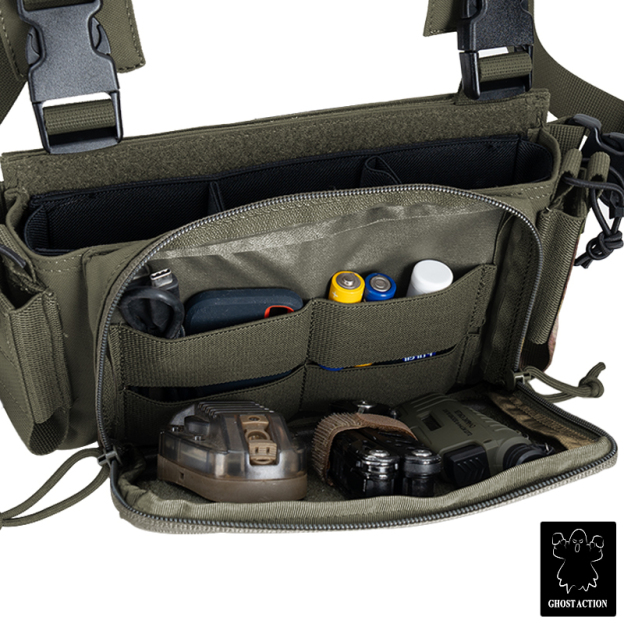 Ghost Action Chest Rig D3CRM 2.0 MK3 MK4 HSP Style Lightweight Multi-function 6304