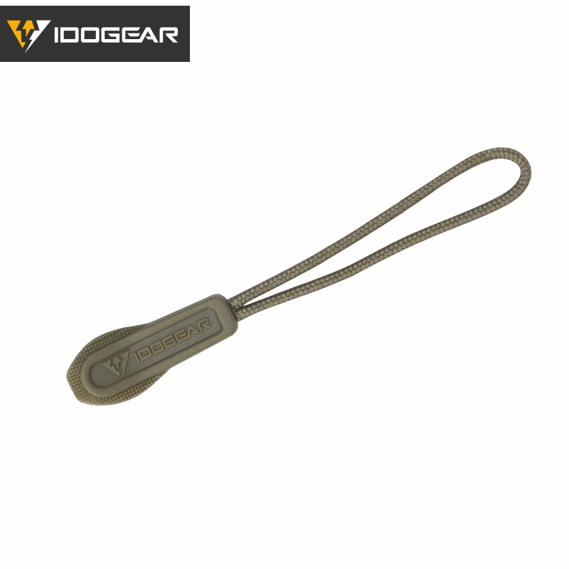 IDOGEAR Tactical Zipper Handle High-Quality Replacement Zipper Pull Tactical Gear Accessories ($4.99 get 3pcs) 3952-IDOGEAR INDUSTRIAL
