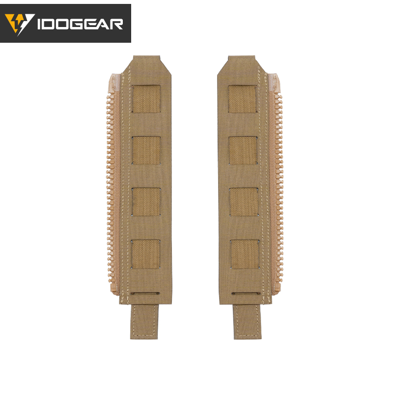 IDOGEAR Tactical Zipper Adapter Dedicated zipper vest connection Tactical gear accessories 3950