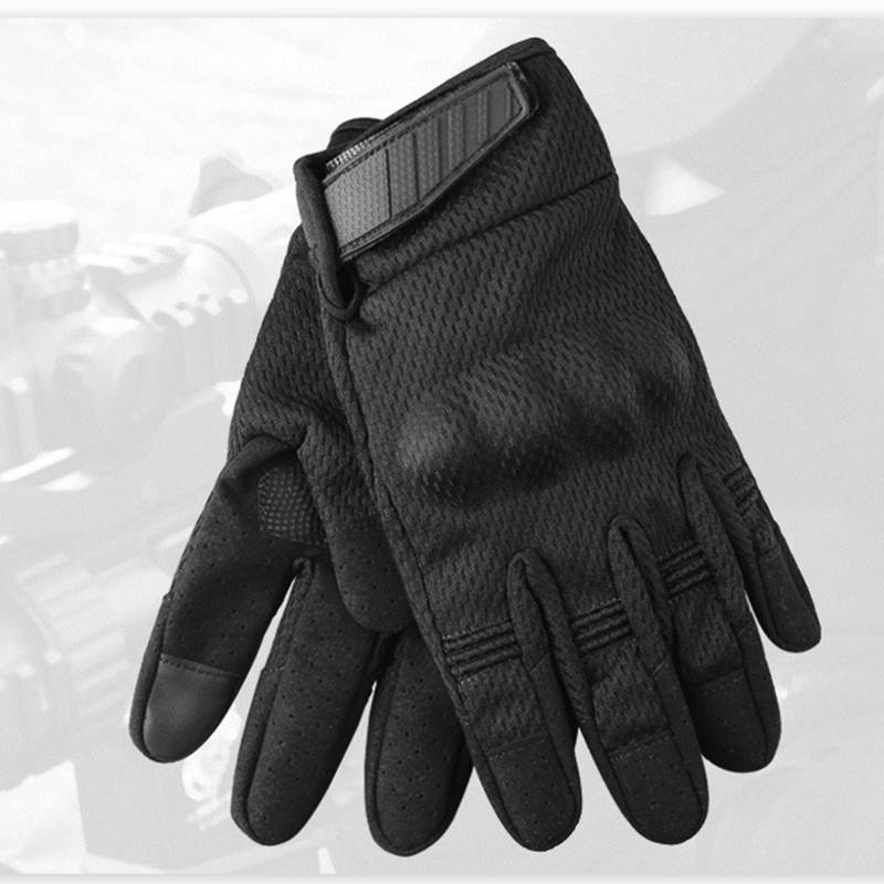 IDOGEAR Tactical Gloves Motorbike Gloves Touch Screen Full Finger Combat Men Gloves MC 6610-IDOGEAR INDUSTRIAL