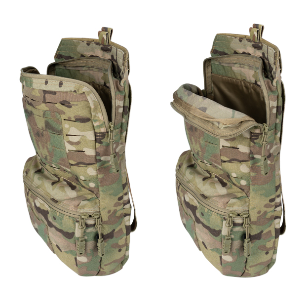 TOPTACPRO Tactical MOLLE Hydration Pack for 2L Hydration Water Bladder 8505