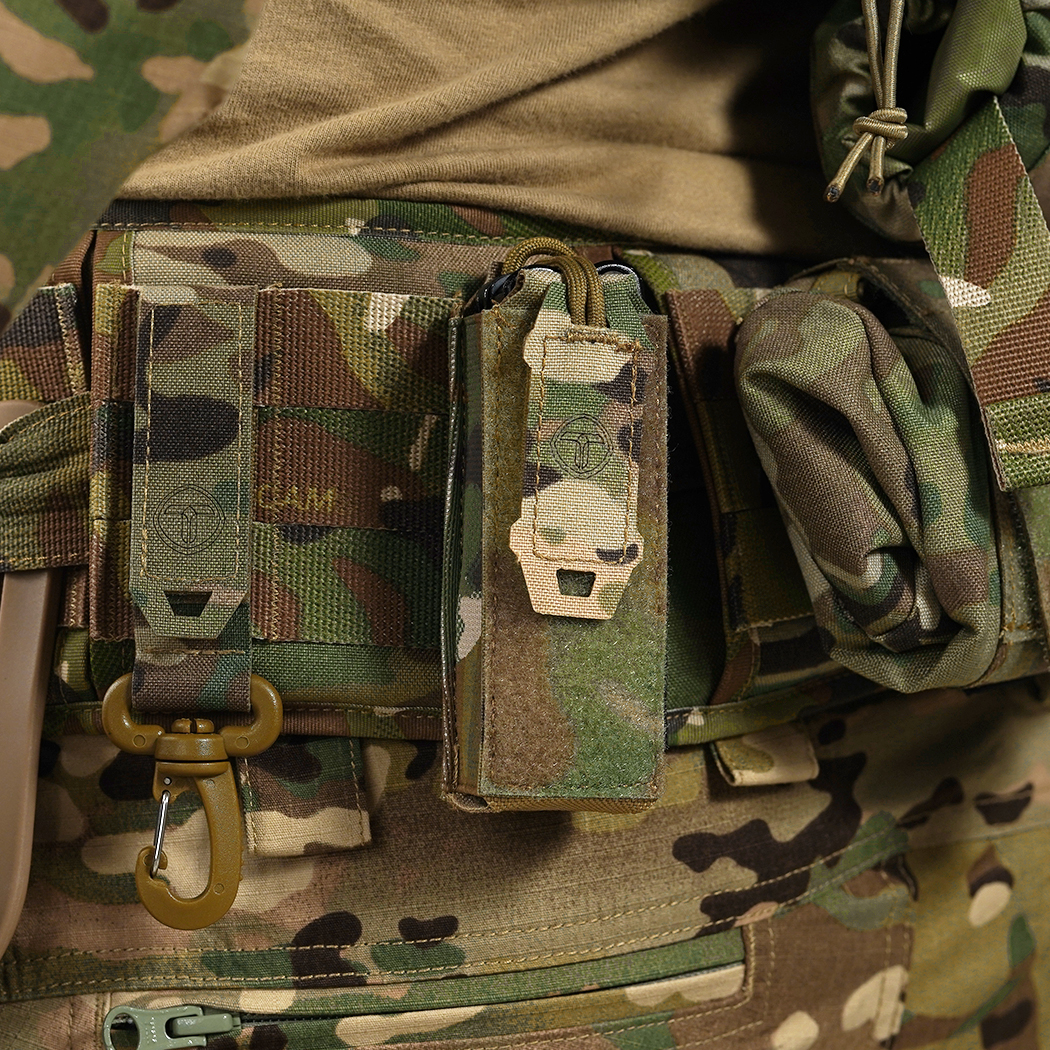 TOPTACPRO Utility 9mm Pouch MOLLE Pouch With Hook Handle Outdoor 8516