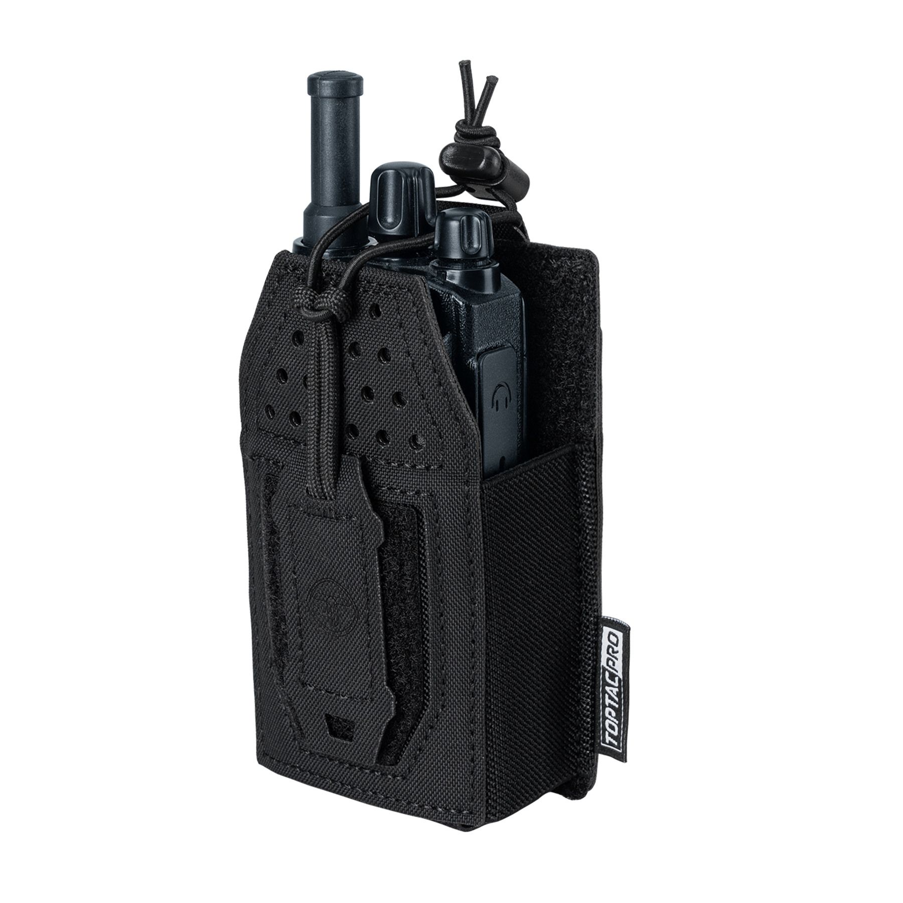 TOPTACPRO Tactical Radio Pouch Walkie Talkies Military Outdoor Lightweight Molle Pouch 8524