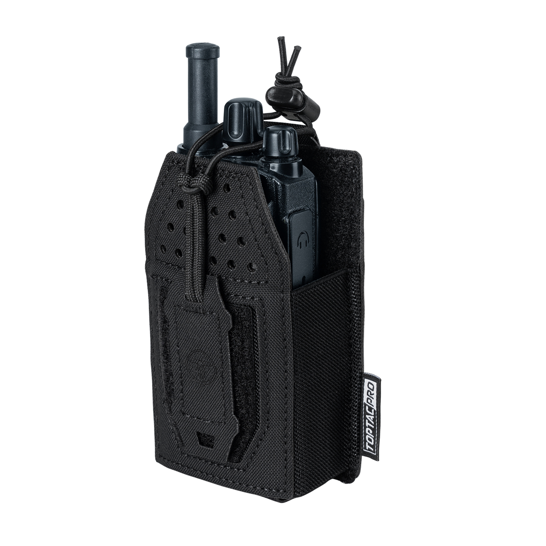 TOPTACPRO Tactical Radio Pouch Walkie Talkies Military Outdoor Lightweight Molle Pouch 8524
