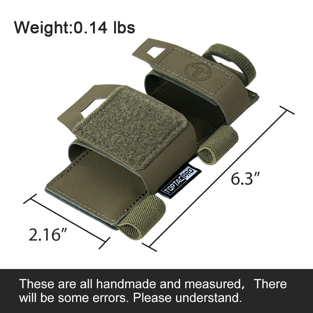 TOPTAPRO Tactical Tourniquet Pouch Holder TQ Tourniquet Case&Trauma Medical Shear Pouch 8525