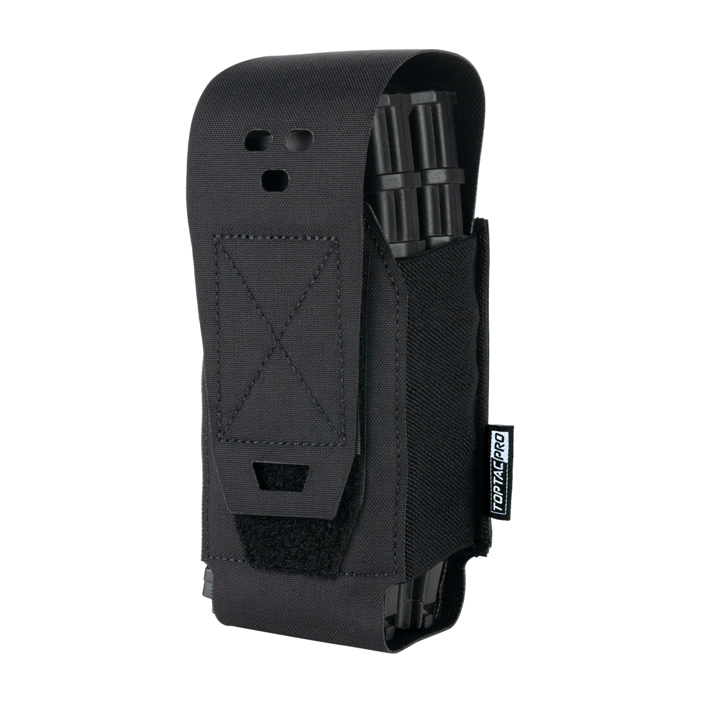 TOPTACPRO Tactical Double Mag Pouch Removable MOLLE 556 Multi-function Pouch Mag Pouch for 5.56/5.45 Mag 8530
