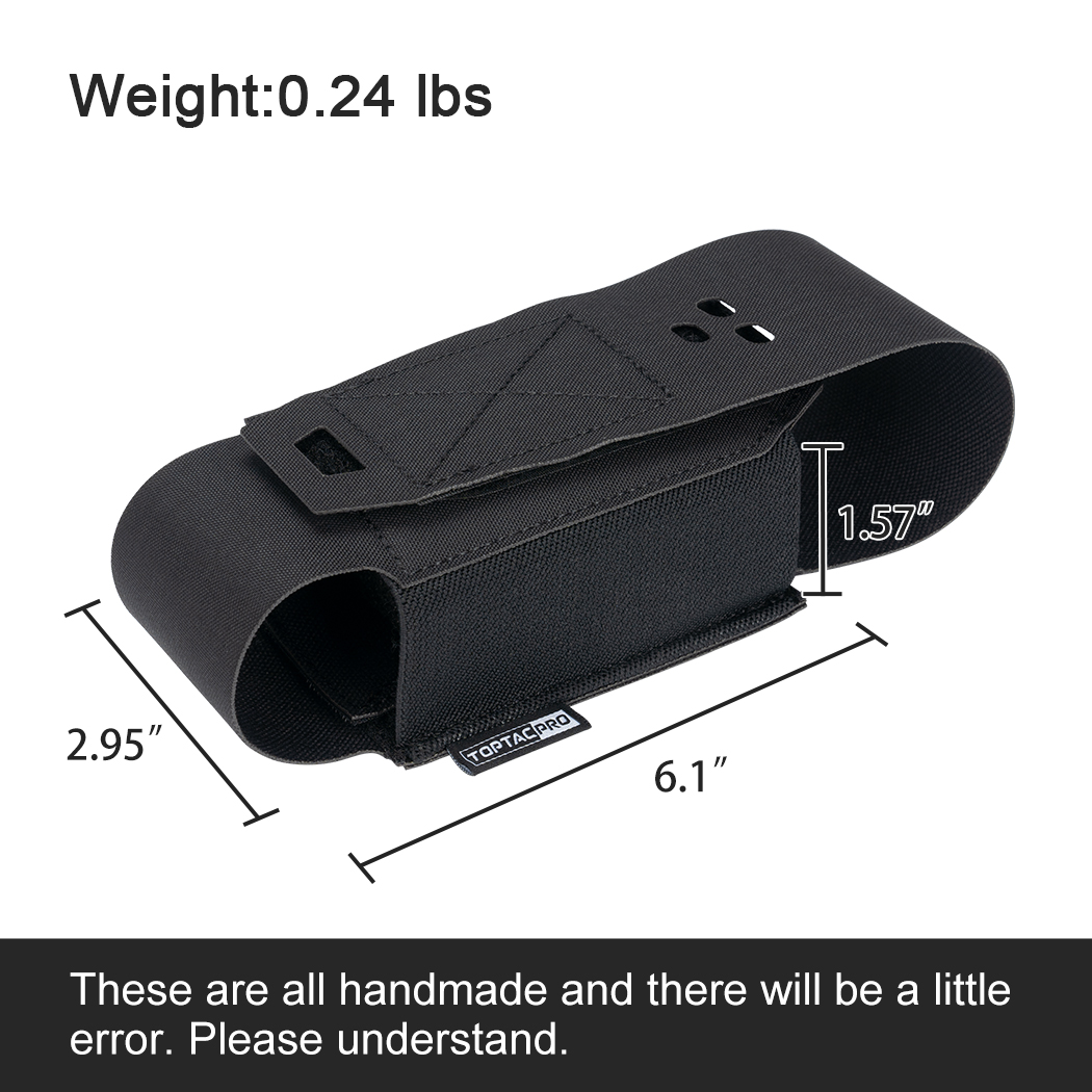 TOPTACPRO Tactical Double Mag Pouch Removable MOLLE 556 Multi-function Pouch Mag Pouch for 5.56/5.45 Mag 8530
