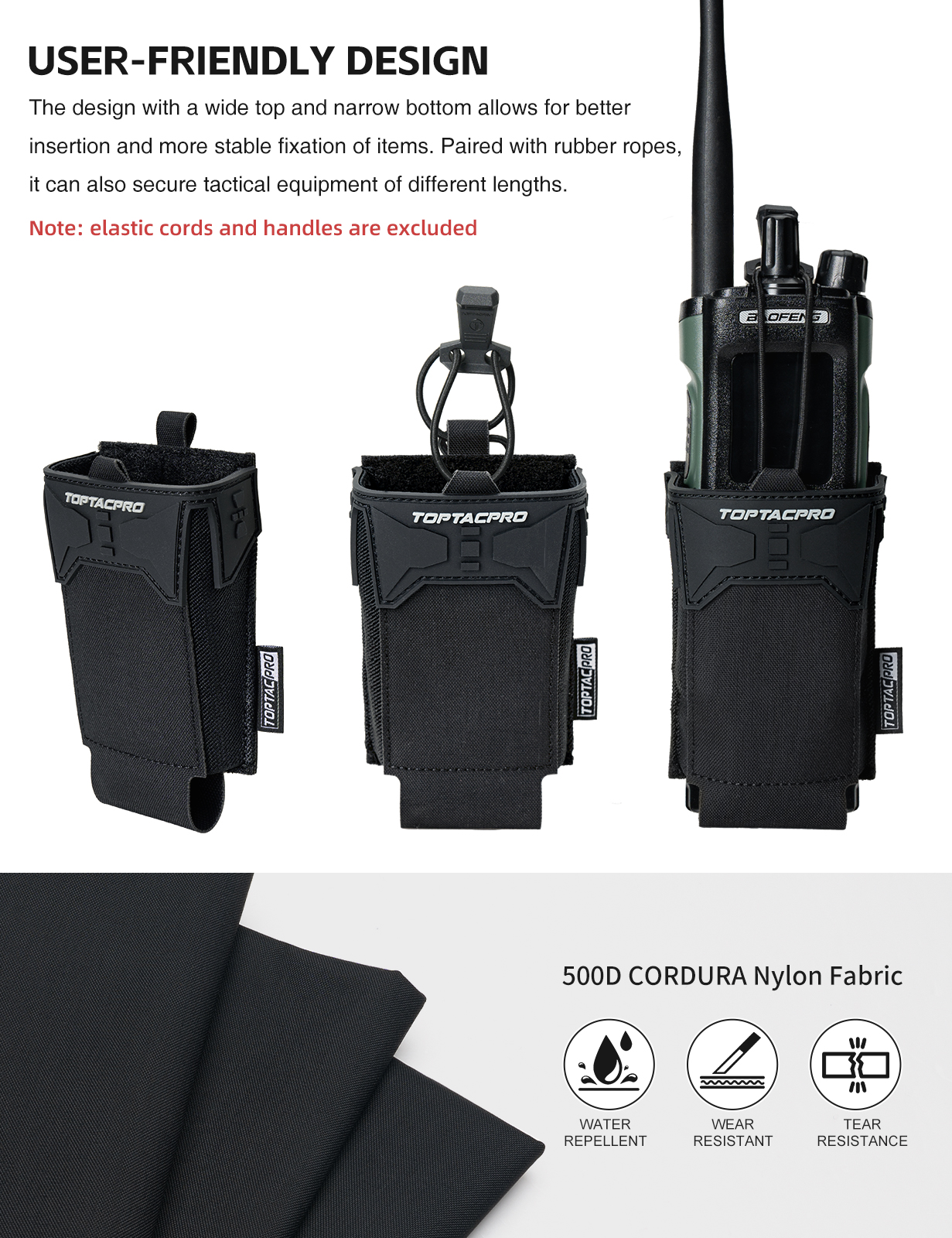 TOPTACPRO Tactical Mag Pouch  8537