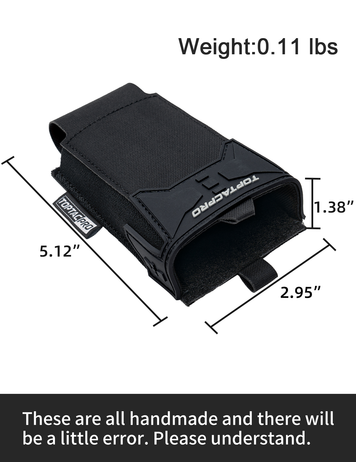 TOPTACPRO Tactical Mag Pouch  8537
