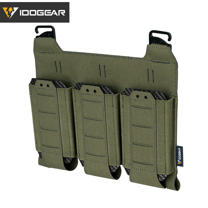 IDOGEAR Tactical 556 Triple Mag Pouch G-hook Buckle 35134