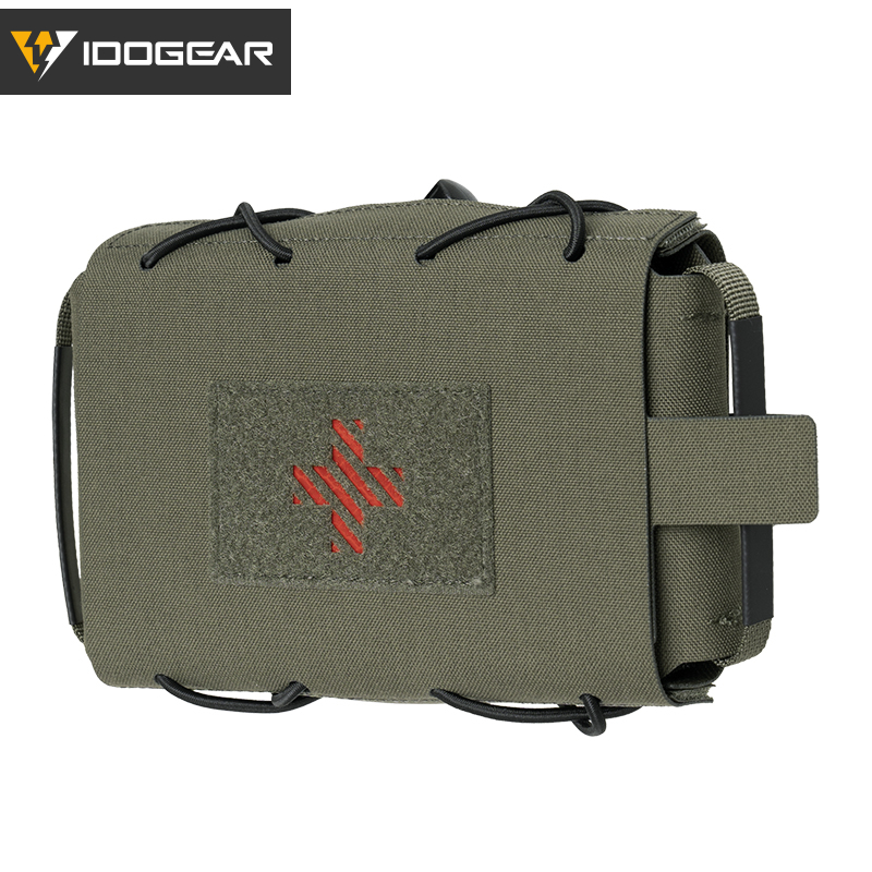 IDOGEAR Tactical Medical Pouch MOLLE Laser Cut 35132