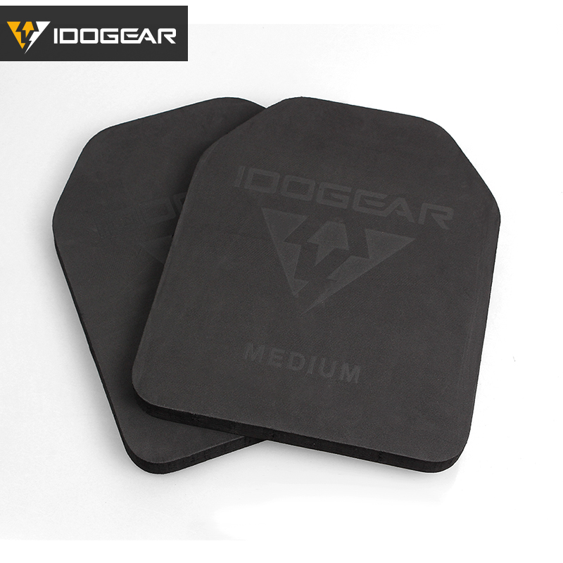 IDOGEAR Tactical EVA Plate Foam SAPI Plate for Tactical Vest 2PCS 3907