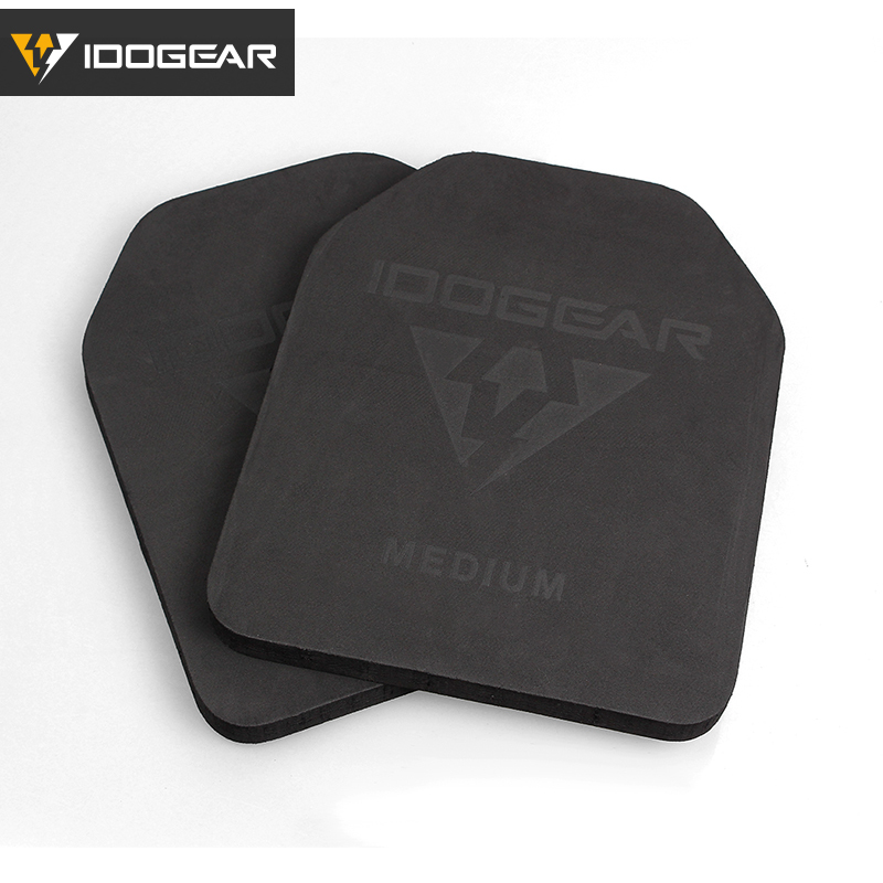 IDOGEAR Tactical EVA Plate Foam SAPI Plate for Tactical Vest 2PCS 3907