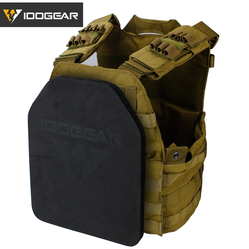 IDOGEAR Tactical EVA Plate Foam SAPI Plate for Tactical Vest 2PCS 3907