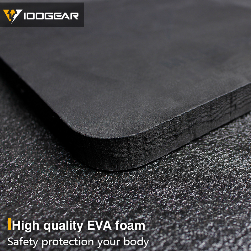 IDOGEAR Tactical EVA Plate Foam SAPI Plate for Tactical Vest 2PCS 3907
