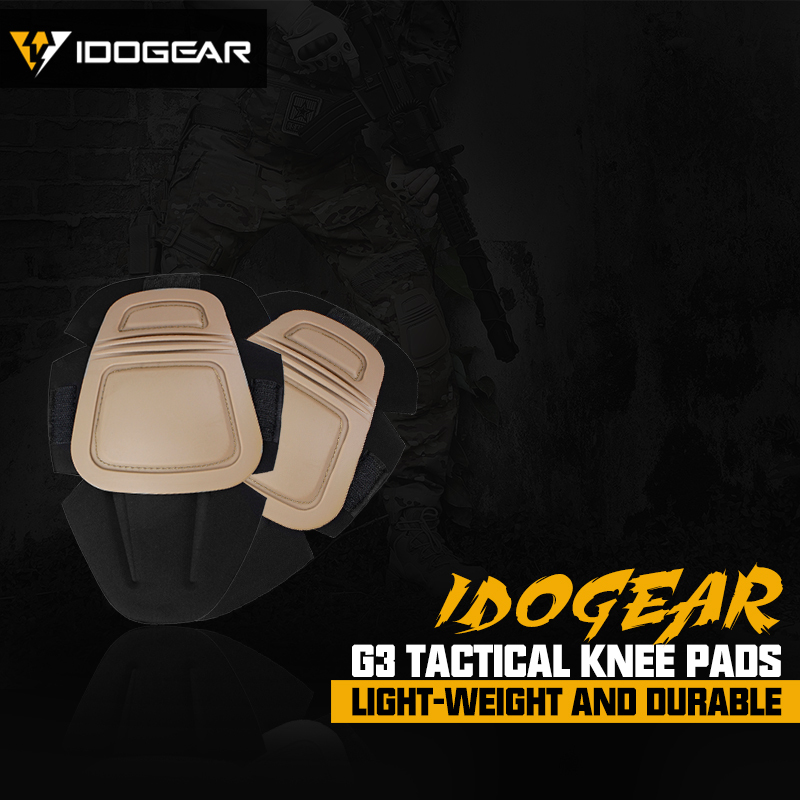IDOGEAR G3 Tactical Knee Pads Protective Your Knee Useful For G3 Tactical Pants 3924