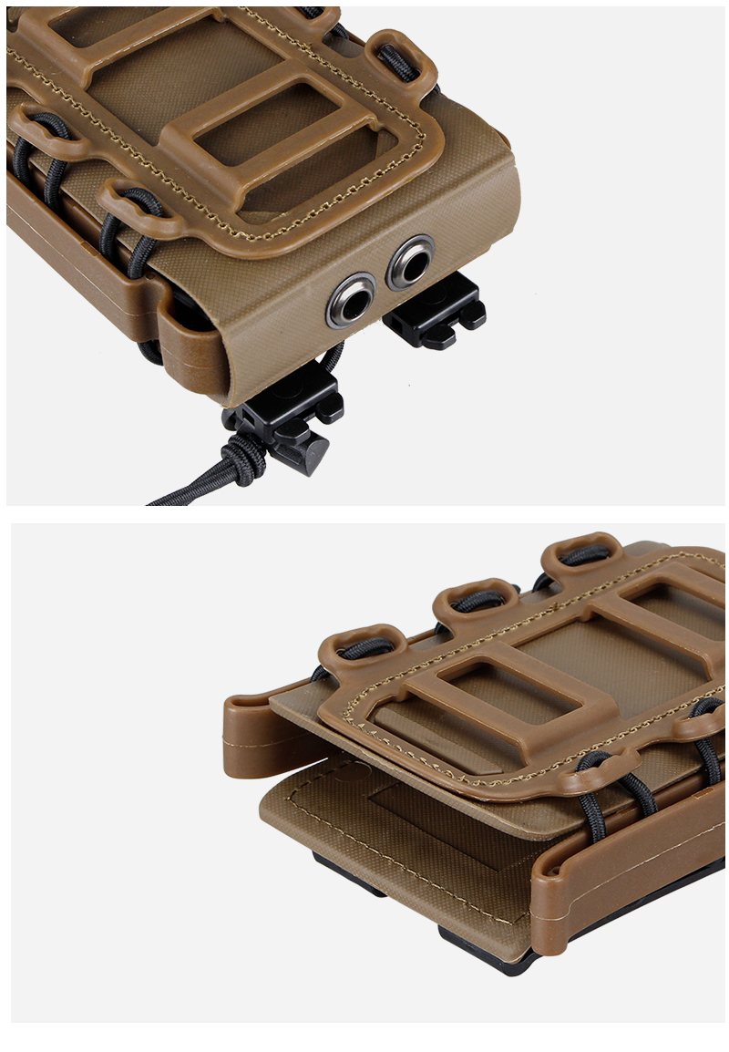 IDOGEAR 9mm Mag Pouch Magazine Pouch SoftShell Mag Carrier 45ACP 40S&W 3515