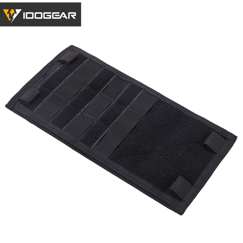 IDOGEAR Vehicle Visor Panel MOLLE Tactical Car Visor Organizer Vehicle Visor Storage 500D Nylon Visor Fits Most Vehicles - Two-Sided 3524