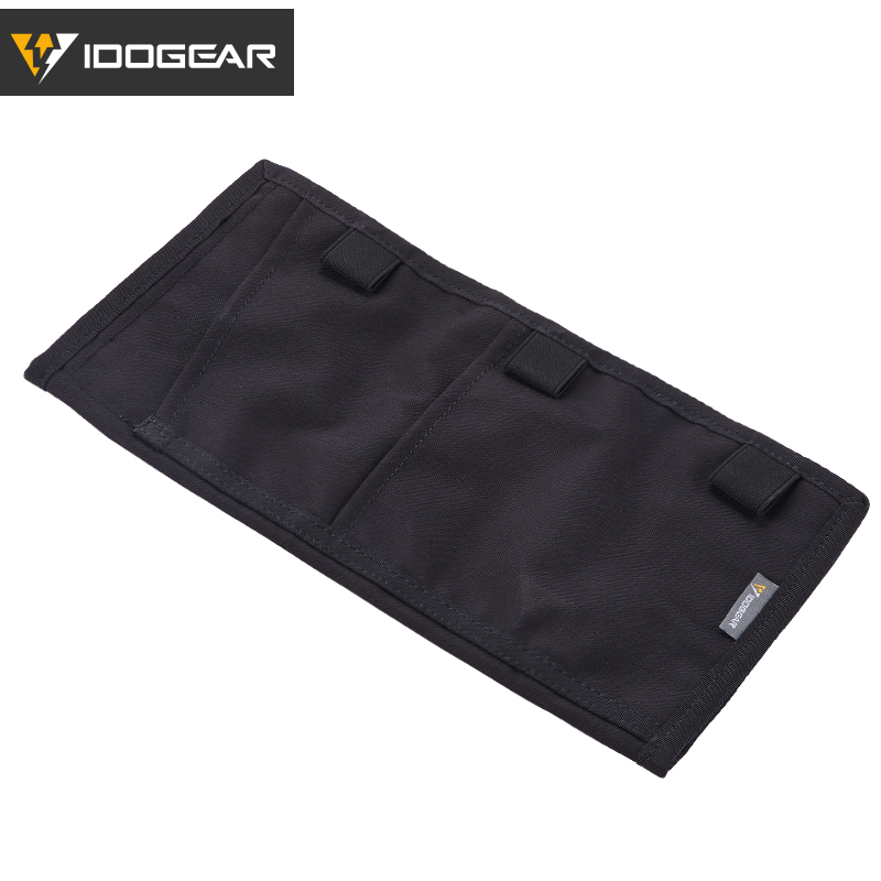 IDOGEAR Vehicle Visor Panel MOLLE Tactical Car Visor Organizer Vehicle Visor Storage 500D Nylon Visor Fits Most Vehicles - Two-Sided 3524