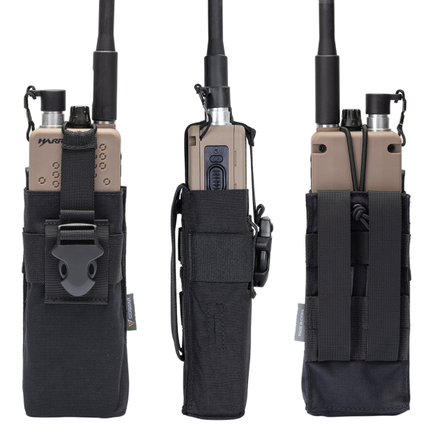 IDOGEAR Tactical Radio Pouch for PRC148/152 Radio Holster Tactical Interphone Storage MOLLE Pouch Hunting 500D Nylon 3552