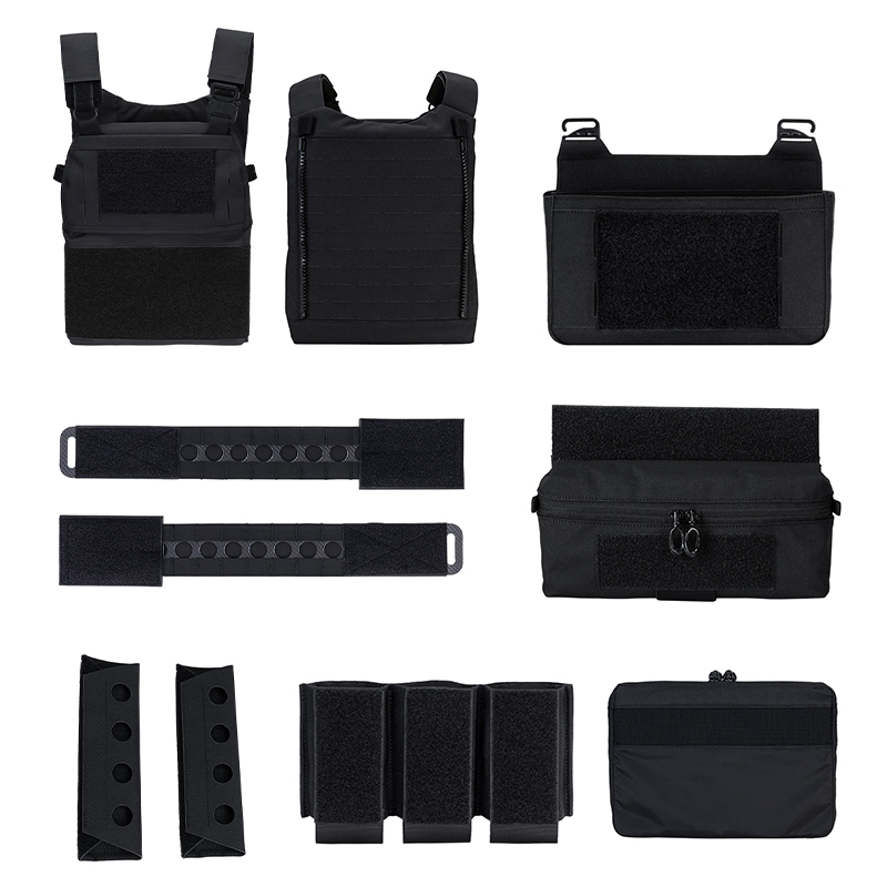 Halloween Promotion | Ghost Action FCPC V5 Plate Carrier Set + DOPE Triple Mag Pouch+front Flap+insert Pouch Full Set