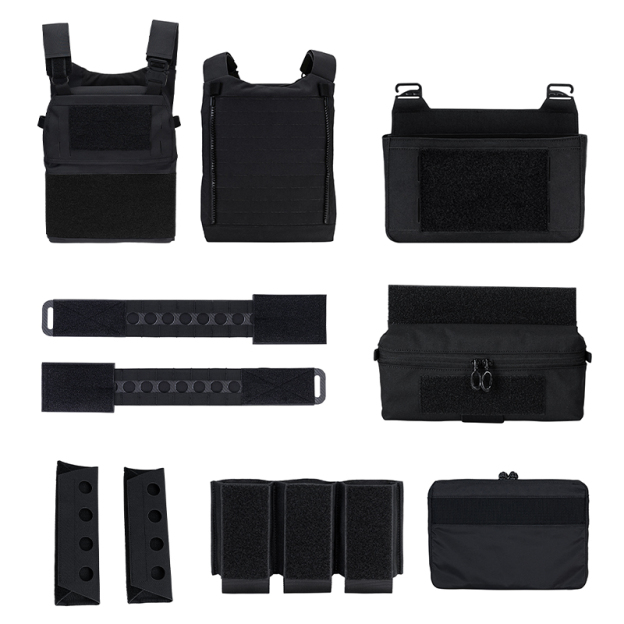 Halloween Promotion | Ghost Action FCPC V5 Plate Carrier Set + DOPE Triple Mag Pouch+front Flap+insert Pouch Full Set