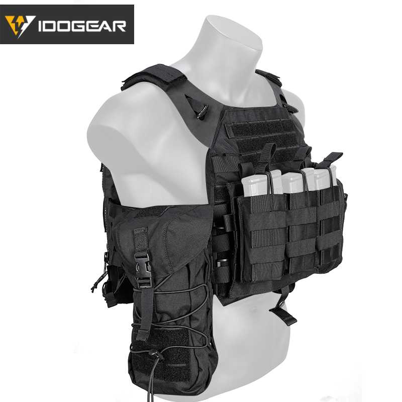 IDOGEAR Tactical JPC 2.0 Vest Set Combat Plate Carrier Set 3312-VT