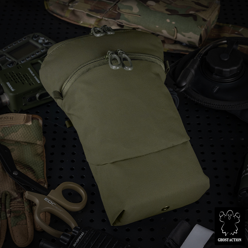 Ghost Action FERRO GP 12*5 inch General Purpose Pocket Molle Airsoft pouch GA6502