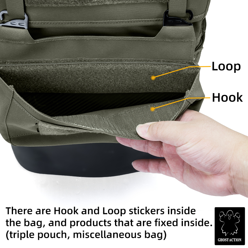 Ghost Action Tactical DOPE Front Flap Pouch Front Panel Bag Tool Pouch GA6504