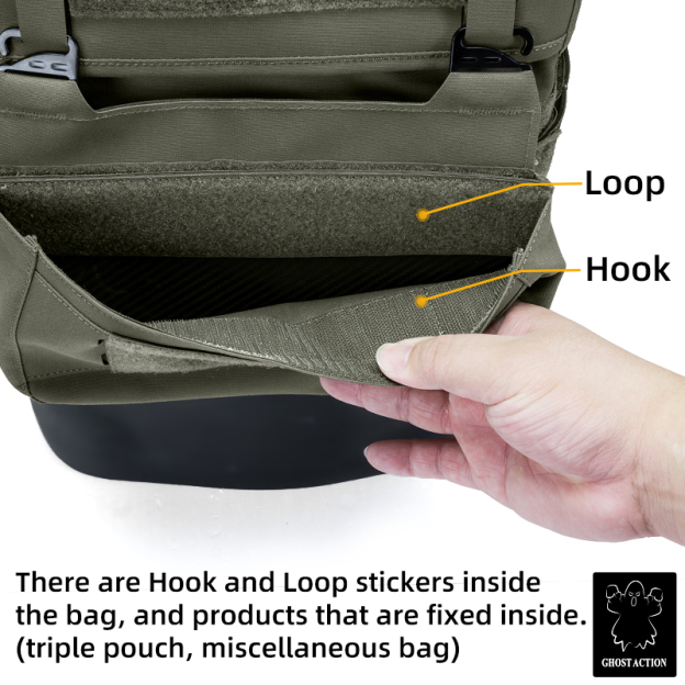 Ghost Action Tactical DOPE Front Flap Pouch Front Panel Bag Tool Pouch GA6504