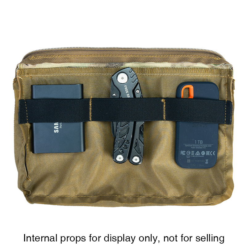 Ghost Action Tactical DOPE Front Flap Insert Pouch Kangaroo Insert Pocket Inner Pouch Hook&Loop GA6505