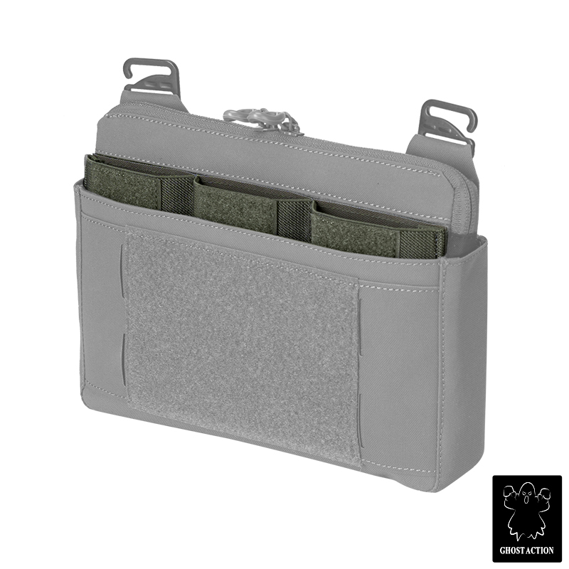 Ghost Action Triple Mag Pouch Hook & Loop DOPE Pouch Elastic Retention Magazine Pouch GA6506