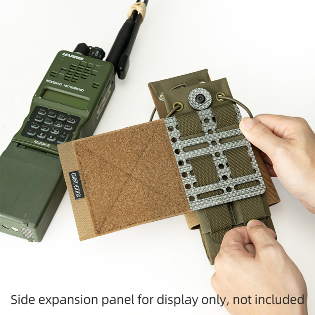 Ghost Action Radio Holder for MPU5 PRC1152 Walkie Talkie Storage Pouch GA6533
