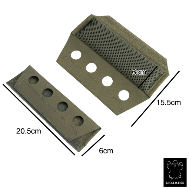 Ghost Action Tactical FERRO Shoulder Cover for  Plate Carrier Shoulder Cover (a pair) GA6901